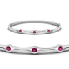 Load image into Gallery viewer, 3 Stone Bracelet Bangle For Women
