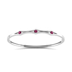 Load image into Gallery viewer, 3 Stone Bracelet Bangle For Women
