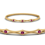 Load image into Gallery viewer, 3 Stone Bracelet Bangle For Women
