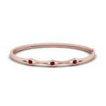 Load image into Gallery viewer, 3 Stone Bracelet Bangle For Women
