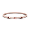 Thumbnail 26 - 3 Stone Bracelet Bangle For Women