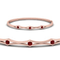 Thumbnail 25 - 3 Stone Bracelet Bangle For Women