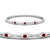 Load image into Gallery viewer, 3 Stone Bracelet Bangle For Women