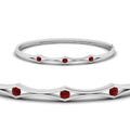 Thumbnail 61 - 3 Stone Bracelet Bangle For Women