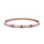 Load image into Gallery viewer, 3 Stone Bracelet Bangle For Women
