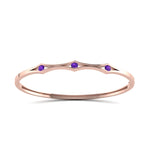 Load image into Gallery viewer, 3 Stone Bracelet Bangle For Women
