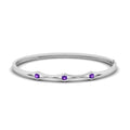 Thumbnail 70 - 3 Stone Bracelet Bangle For Women