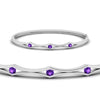 Load image into Gallery viewer, 3 Stone Bracelet Bangle For Women