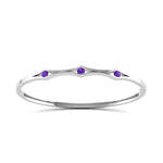 Load image into Gallery viewer, 3 Stone Bracelet Bangle For Women
