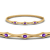 Load image into Gallery viewer, 3 Stone Bracelet Bangle For Women