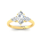 Load image into Gallery viewer, three-stone-marquise-lab-grown-diamond-ring-in-yellow-gold-fdenr9210mqrangle5-nl-yg