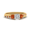 Load image into Gallery viewer, three-stone-twisted-asscher-cut-vine-diamond-ring-with-orange-sapphire-in-yellow-gold-FDENS3301ASRGSAOR-NL-YG.jpg