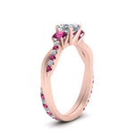 Load image into Gallery viewer, three-stone-twisted-asscher-cut-vine-diamond-ring-with-pink-sapphire-in-rose-gold-FDENS3301ASRGSADRPI-NL-RG.jpg
