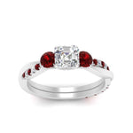 Load image into Gallery viewer, three-stone-twisted-asscher-cut-vine-diamond-ring-with-ruby-in-white-gold-FDENS3301ASRGRUDR-NL-WG.jpg
