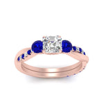 Load image into Gallery viewer, three-stone-twisted-asscher-cut-vine-diamond-ring-with-sapphire-in-rose-gold-FDENS3301ASRGSABL-NL-RG.jpg
