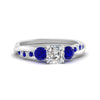 Load image into Gallery viewer, three-stone-twisted-asscher-cut-vine-diamond-ring-with-sapphire-in-white-gold-FDENS3301ASRGSABL-NL-WG.jpg