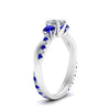 Load image into Gallery viewer, three-stone-twisted-asscher-cut-vine-diamond-ring-with-sapphire-in-white-gold-FDENS3301ASRGSABL-NL-WG.jpg