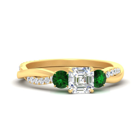 three-stone-twisted-asscher-cut-vine-emerald-engagement-ring-in-yellow-gold-fdens3301asrgemgrsleep-nl-yg.jpg