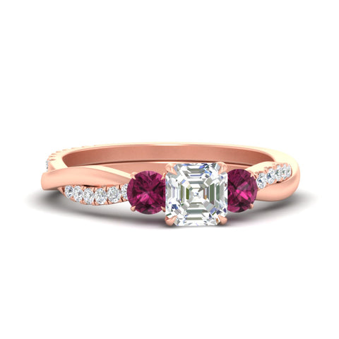 three-stone-twisted-asscher-cut-vine-pink-sapphire-engagement-ring-in-rose-gold-fdens3301asrgsadrpisleep-nl-rg.jpg