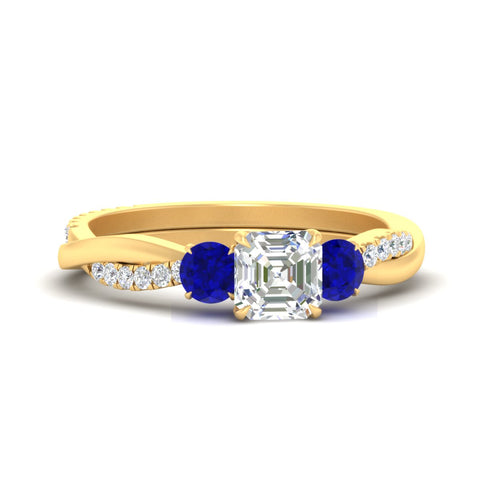 three-stone-twisted-asscher-cut-vine-sapphire-engagement-ring-in-yellow-gold-fdens3301asrgsablsleep-nl-yg.jpg