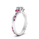 Load image into Gallery viewer, three-stone-twisted-cushion-cut-vine-diamond-ring-with-pink-sapphire-in-white-gold-FDENS3301CURGSADRPI-NL-WG.jpg
