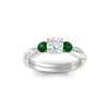 Load image into Gallery viewer, three-stone-twisted-cushion-cut-vine-emerald-engagement-ring-in-white-gold-fdens3301curgemgrangle5-nl-wg.jpg
