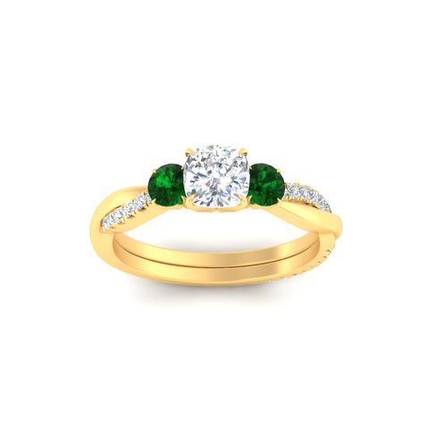 three-stone-twisted-cushion-cut-vine-emerald-engagement-ring-in-yellow-gold-fdens3301curgemgrangle5-nl-yg.jpg