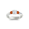 Load image into Gallery viewer, three-stone-twisted-cushion-cut-vine-orange-sapphire-engagement-ring-in-white-gold-fdens3301curgsaorangle5-nl-wg.jpg