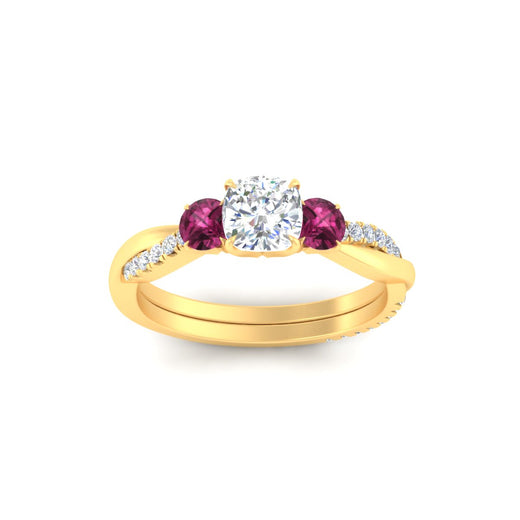three-stone-twisted-cushion-cut-vine-pink-sapphire-engagement-ring-in-yellow-gold-fdens3301curgsadrpiangle5-nl-yg.jpg
