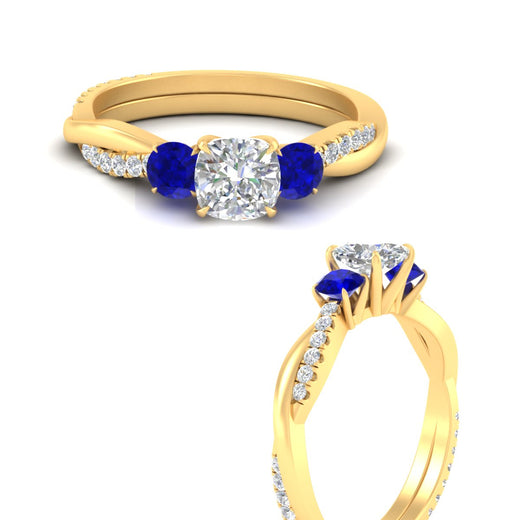 three-stone-twisted-cushion-cut-vine-sapphire-engagement-ring-in-yellow-gold-fdens3301curgsablangle3-nl-yg.jpg