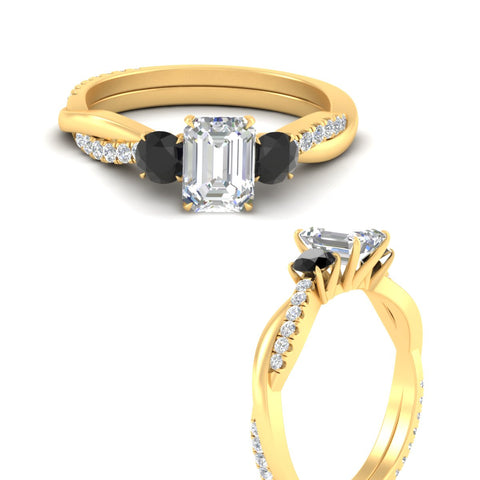three-stone-twisted-emerald-cut-vine-black-diamond-engagement-ring-in-yellow-gold-fdens3301emrgblackangle3-nl-yg.jpg