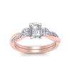 Load image into Gallery viewer, three-stone-twisted-emerald-cut-vine-diamond-ring-in-rose-gold-FDENS3301EMR-NL-RG.jpg