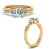 Load image into Gallery viewer, three-stone-twisted-emerald-cut-vine-diamond-ring-in-yellow-gold-FDENS3301EMR-NL-YG.jpg