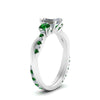 Load image into Gallery viewer, three-stone-twisted-emerald-cut-vine-diamond-ring-with-emerald-in-white-gold-FDENS3301EMRGEMGR-NL-WG.jpg