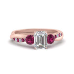 Load image into Gallery viewer, three-stone-twisted-emerald-cut-vine-diamond-ring-with-pink-sapphire-in-rose-gold-FDENS3301EMRGSADRPI-NL-RG.jpg