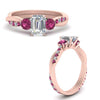 Load image into Gallery viewer, three-stone-twisted-emerald-cut-vine-diamond-ring-with-pink-sapphire-in-rose-gold-FDENS3301EMRGSADRPI-NL-RG.jpg