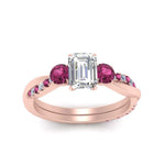 Load image into Gallery viewer, three-stone-twisted-emerald-cut-vine-diamond-ring-with-pink-sapphire-in-rose-gold-FDENS3301EMRGSADRPI-NL-RG.jpg