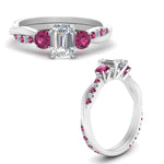 Load image into Gallery viewer, three-stone-twisted-emerald-cut-vine-diamond-ring-with-pink-sapphire-in-white-gold-FDENS3301EMRGSADRPI-NL-WG.jpg