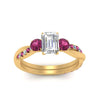 Load image into Gallery viewer, three-stone-twisted-emerald-cut-vine-diamond-ring-with-pink-sapphire-in-yellow-gold-FDENS3301EMRGSADRPI-NL-YG.jpg