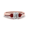 Load image into Gallery viewer, three-stone-twisted-emerald-cut-vine-diamond-ring-with-ruby-in-rose-gold-FDENS3301EMRGRUDR-NL-RG.jpg