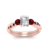 Load image into Gallery viewer, three-stone-twisted-emerald-cut-vine-diamond-ring-with-ruby-in-rose-gold-FDENS3301EMRGRUDR-NL-RG.jpg