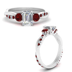 Load image into Gallery viewer, three-stone-twisted-emerald-cut-vine-diamond-ring-with-ruby-in-white-gold-FDENS3301EMRGRUDR-NL-WG.jpg