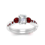 Load image into Gallery viewer, three-stone-twisted-emerald-cut-vine-diamond-ring-with-ruby-in-white-gold-FDENS3301EMRGRUDR-NL-WG.jpg