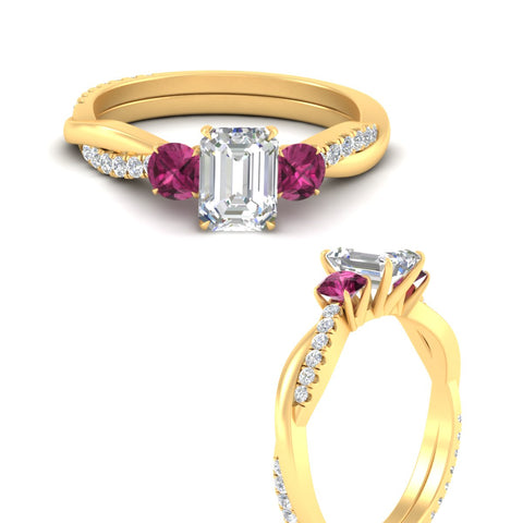 three-stone-twisted-emerald-cut-vine-pink-sapphire-engagement-ring-in-yellow-gold-fdens3301emrgsadrpiangle3-nl-yg.jpg