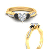 Load image into Gallery viewer, three-stone-twisted-heart-shaped-vine-black-diamond-engagement-ring-in-yellow-gold-fdens3301htrgblackangle3-nl-yg.jpg