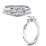 Load image into Gallery viewer, three-stone-twisted-heart-shaped-vine-diamond-ring-in-white-gold-FDENS3301HTR-NL-WG.jpg
