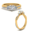 Load image into Gallery viewer, three-stone-twisted-heart-shaped-vine-diamond-ring-in-yellow-gold-FDENS3301HTR-NL-YG.jpg