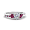 Load image into Gallery viewer, three-stone-twisted-heart-shaped-vine-diamond-ring-with-pink-sapphire-in-white-gold-FDENS3301HTRGSADRPI-NL-WG.jpg