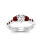 Load image into Gallery viewer, three-stone-twisted-heart-shaped-vine-diamond-ring-with-ruby-in-white-gold-FDENS3301HTRGRUDR-NL-WG.jpg

