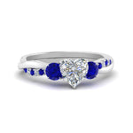 Load image into Gallery viewer, three-stone-twisted-heart-shaped-vine-diamond-ring-with-sapphire-in-white-gold-FDENS3301HTRGSABL-NL-WG.jpg
